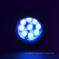 365~370nm 9 LED UV Flashlight /Aluminum 9LED UV Flashlight 3xAAA